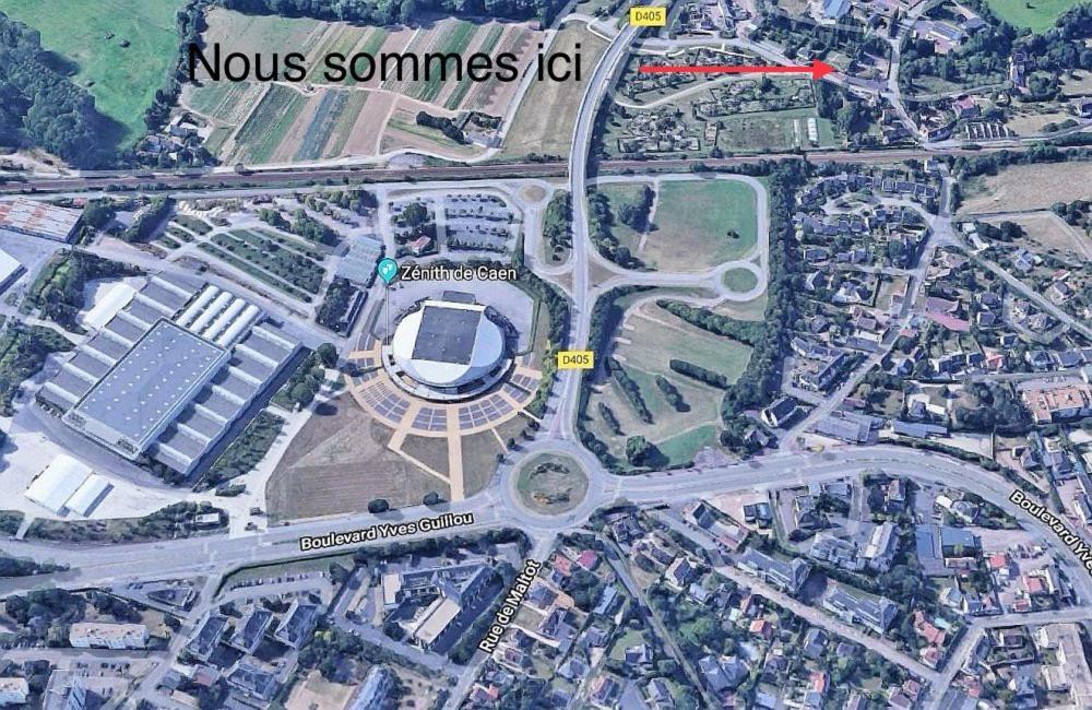Vila Le Noe Caen Exteriér fotografie