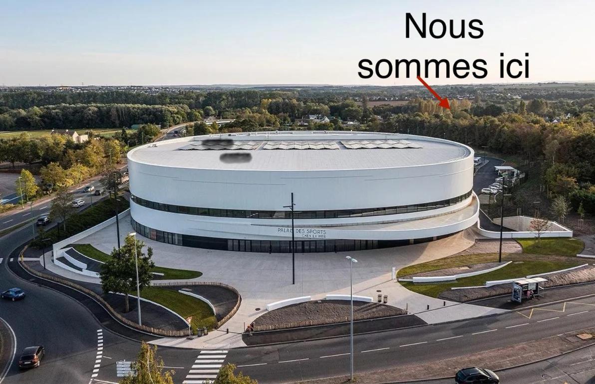 Vila Le Noe Caen Exteriér fotografie